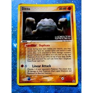 Ditto 60 HP Pokemon Card